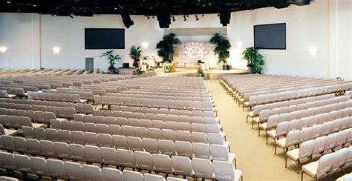 Church seating row