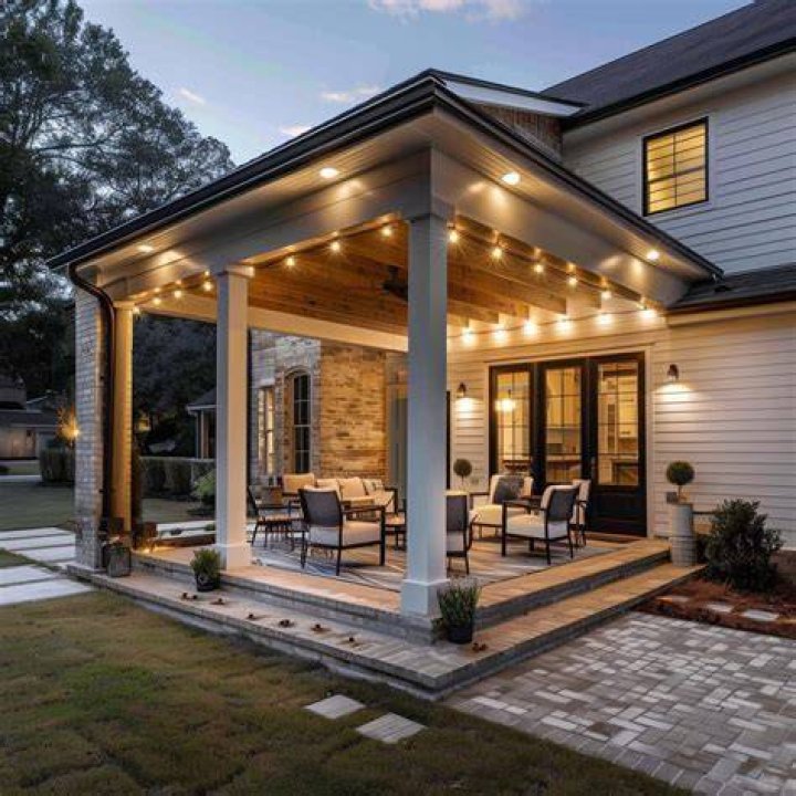 Covered porch