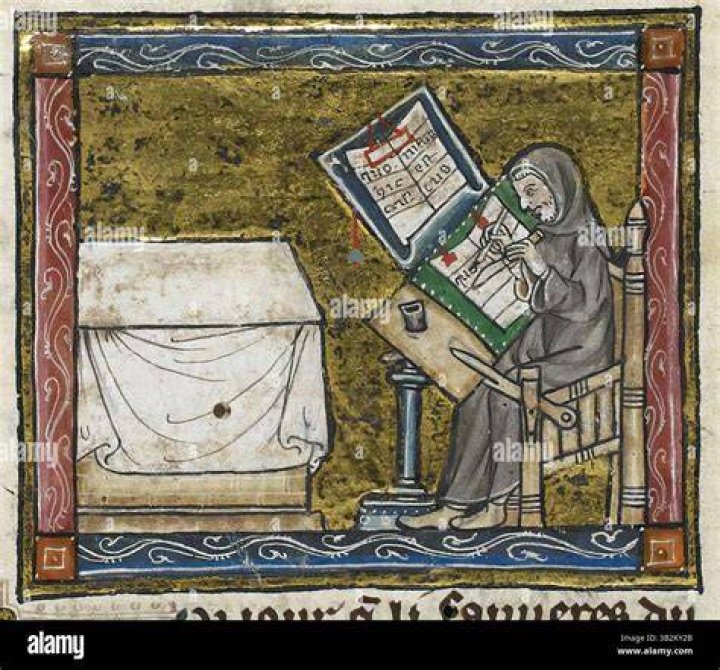Work on a manuscript